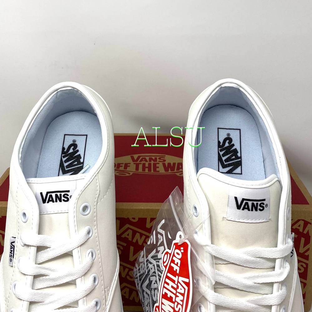 VANS Atwood Leather True White Men’s Sneakers - Picture 6 of 10